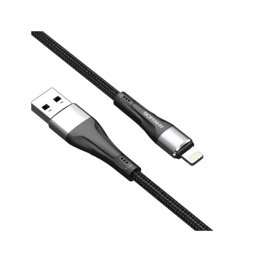 Örgülü USB to Lightning Şarj ve Data Kablosu - 1