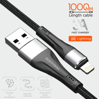 HM-551 USB to Lightning Şarj & Data Kablosu 3.0A