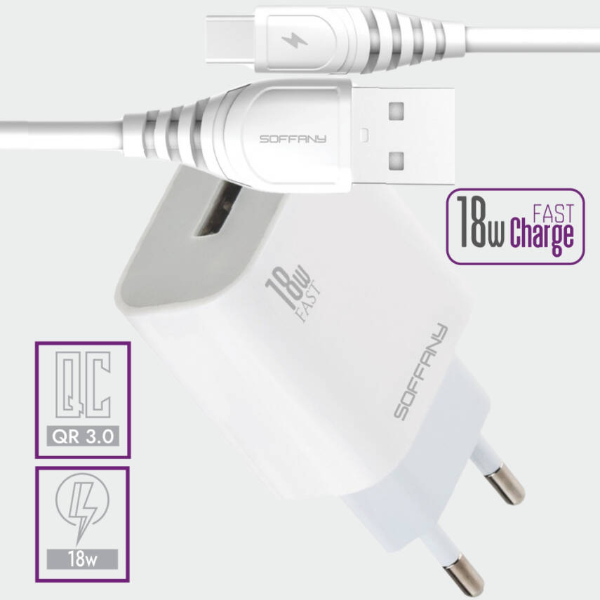 SY-225 Type-C Şarj & Data Kablosu - 1