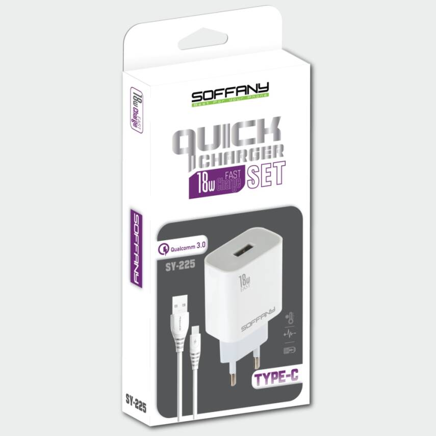 SY-225 Type-C Şarj & Data Kablosu - 2