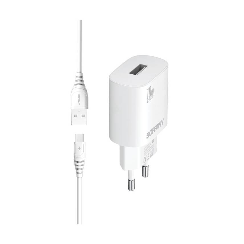 QC Type-C Şarj Seti + Kablo - 1