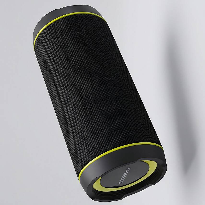 RGB Işıklı Bluetooth Hoparlör - Ses Bombası Su Geçirmez Taşınabilir Kablosuz Speaker - Hi-Res Audıo - 5
