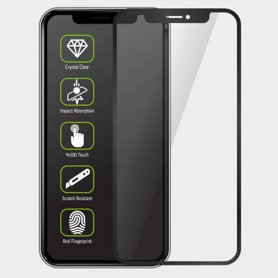 Samsung Galaxy A04s Anti-Statik 5D Temperli Cam Koruyucu