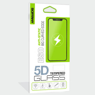 Samsung Galaxy A54 Anti-Statik 5D Temperli Cam Koruyucu - 2