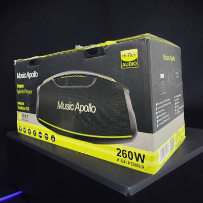 SOULBOX X9 260W BLUETOOTH HOPARLÖR | IPX7 Su Geçirmez | RGB LED | Type-C | Yüksek Güç - 3