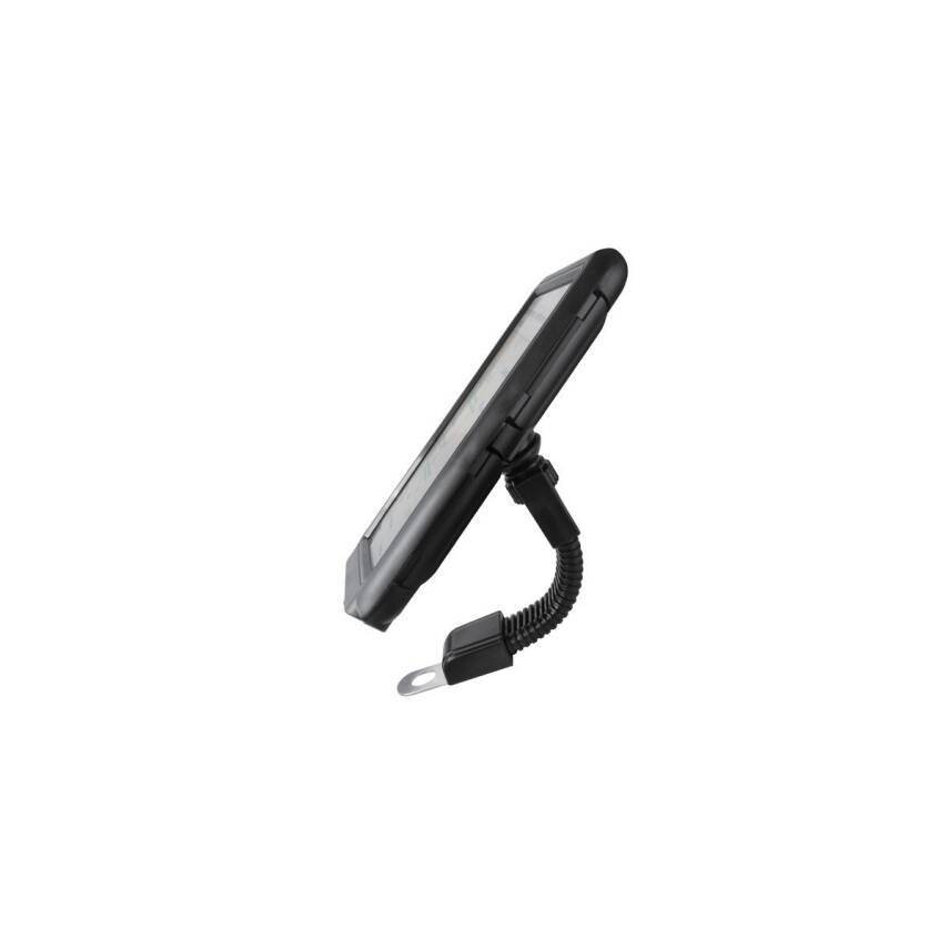 Su Geçirmez Kapaklı Ayna Bağlantılı Motosiklet Telefon Tutucu - 1