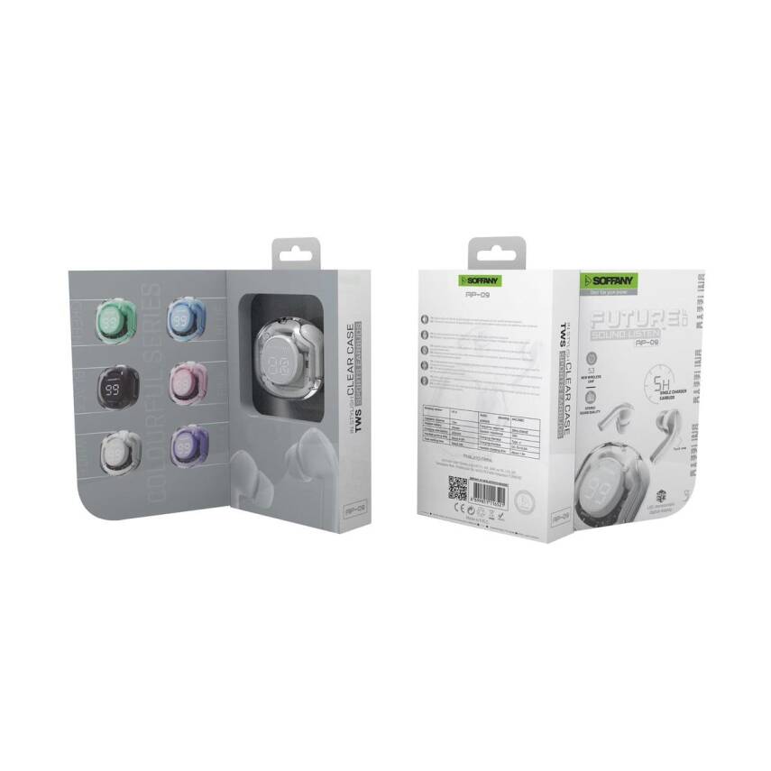  TWS Bluetooth Kulaklık + Bileklik + Şarj Kablosu Beyaz - 2