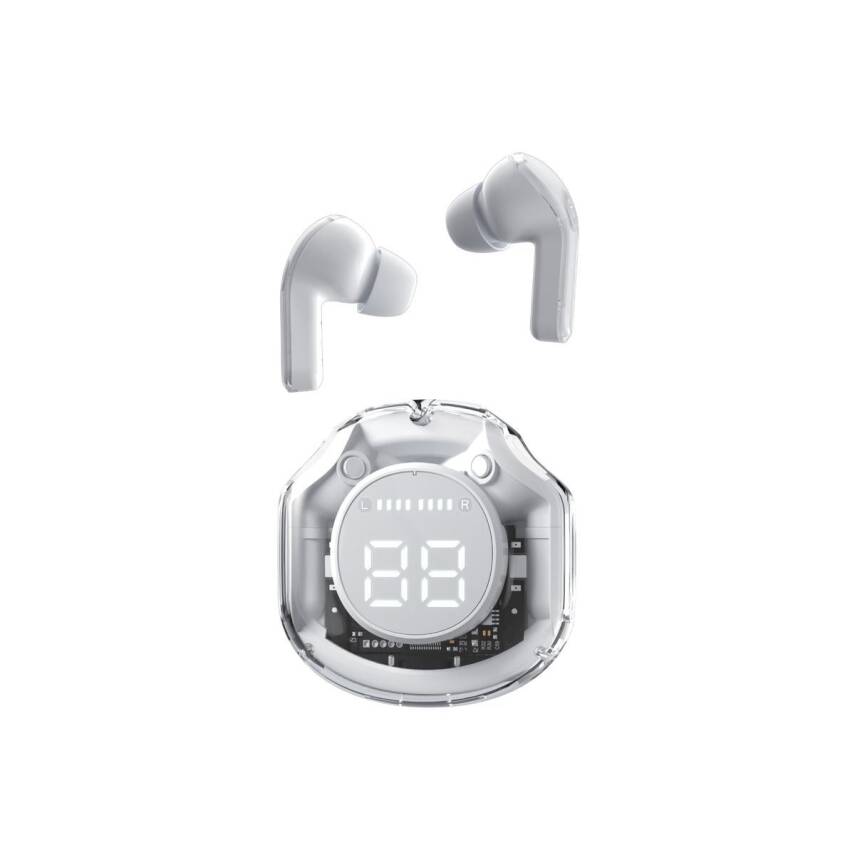  TWS Bluetooth Kulaklık + Bileklik + Şarj Kablosu Beyaz - 1
