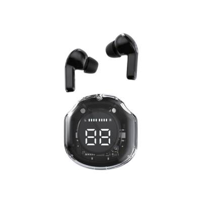  TWS Bluetooth Kulaklık + Bileklik + Şarj Kablosu Siyah - 1