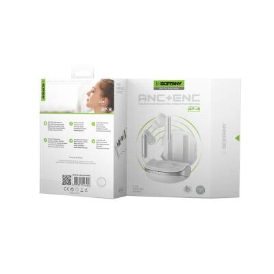  TWS Bluetooth Kulaklık + Şarj Kablosu + 4 Kulak İçi Silikon Beyaz - 2