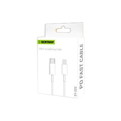Type-C to Lightning Şarj ve Data Kablosu – 1m - 2