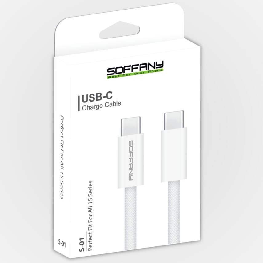 S-001 Type-C – Type-C Hızlı Şarj & Data Kablosu - 2