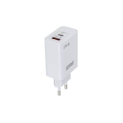 USB-A + USB-C Turbo Şarj Başlığı / Adaptör - 1