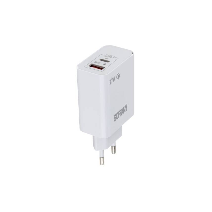 USB-A + USB-C Turbo Şarj Başlığı / Adaptör - 1