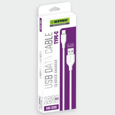 HM-506 USB TYPE-C Data & Şarj Kablosu 2.1A - 2