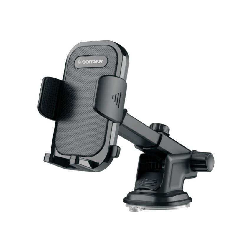 Vantuzlu Araç İçi Telefon Tutucu / 360° Dönebilen / Ayarlanabilir - 1