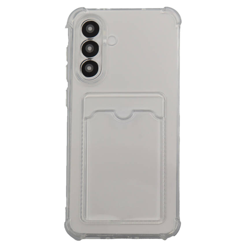 Xiaomi RM Note 12Pro 5G Silikon Kart Cepli Elmas Desen Koruma Kılıfı Beyaz - 1